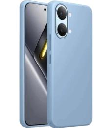 Чохол-накладка MakeFuture Silicone для Xiaomi Poco X8 Pro Max Blue (MCL-XPX8PMBL)