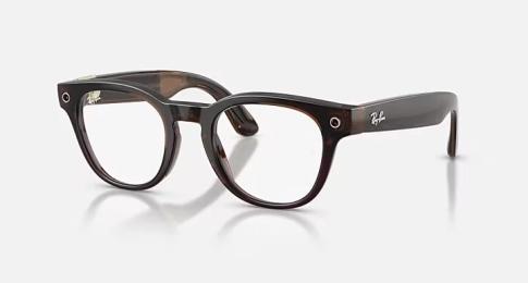 Смартокуляри Ray-Ban Meta Scriber Optics Gen 2 Transparent Umber Frame / Demo Lens (RW7002 8532 49-22)