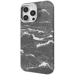 Чохол-накладка Proove Gleam Case with Magnetic Ring для Apple iPhone 15 Pro Max silver ocean