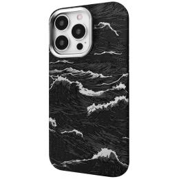 Чохол-накладка Proove Gleam Case with Magnetic Ring для Apple iPhone 15 Pro black ocean