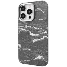 Чохол-накладка Proove Gleam Case with Magnetic Ring для Apple iPhone 15 Pro silver ocean