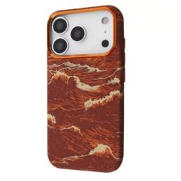 Чохол-накладка Proove Gleam Case with Magnetic Ring для Apple iPhone 17 Pro Max orange ocean