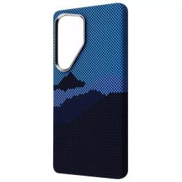 Чохол-накладка WAVE Gleam Case with Magnetic Ring для Samsung Galaxy S26 Ultra blue mountain