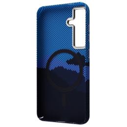 Чохол-накладка WAVE Gleam Case with Magnetic Ring для Samsung Galaxy S26 Ultra blue stripes