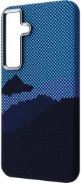 Чохол-накладка WAVE Gleam Case with Magnetic Ring для Samsung Galaxy S26 blue mountain