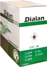 Вита пара Dialan UTP-cat.5E, 11626 4х2х0.51 мм2, 305 м