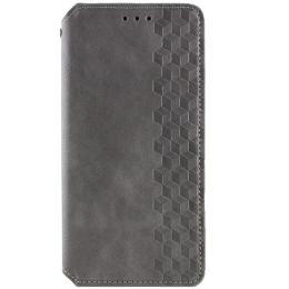 Чохол-книжка Rubic Leather для Xiaomi Redmi Note 13 Pro 5G/POCO X6 5G Gray