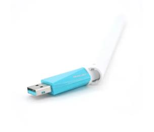 Мережевий адаптер Mercury MW150UH з антеною Wi-Fi-USB, 802.11 bgn, 150MB, 2.4 GHz, WIN7