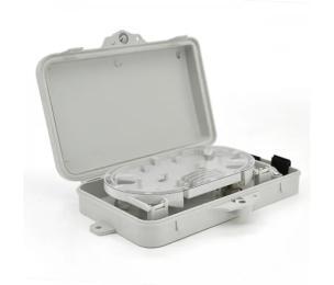 Сплайс-касета Proinstal PON - box 4-канальний, термоусадка, ключі, стяжки, кріплення на стіну, Q50