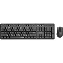 Комплект клавіатура та миша Gembird KBS-WMS-01-CYRL Black