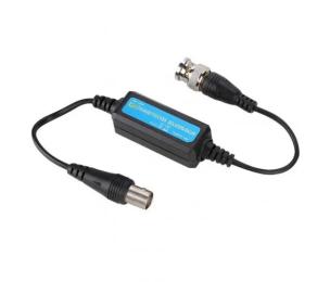 Пасивний приймач відеосигналу по коаксіальному кабелю з вбудованою грозозащитой HD-AHD - TVI - CVI,