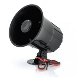 Сирена Yoso ES-626 110дБ, 15 Вт, 6-12 В (110*110*113) 0,26 кг