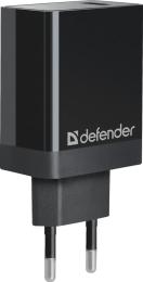 Адаптер живлення для телефона Defender UPA-101 Black (83573) 1хUSB 18W QC3.0