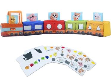 Розвиваюча іграшка для малюків Macik МС 090602-08 Паровозик