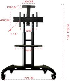 Кріплення для телевізора PiPO PP- AVA 1500 Black похиле 32-46-65 (00569)