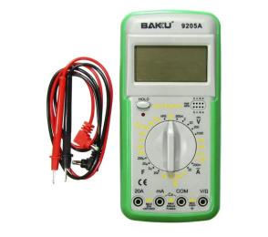 Мультиметр Baku BK-9205A виміру: V, A, R