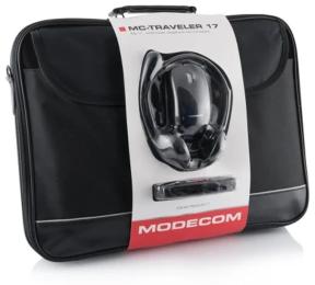 Сумка для ноутбука ModeCom Set 3 in 1 Traveller Black (TOR-MC-TRAVELER-17)