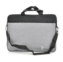 Сумка для ноутбука Ritar 17.3 Gray Black джинсова тканина (YT-8911-GB17)