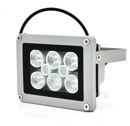 Прожектор спрямований з сутінковим датчиком YOSO 12V 12W, 6+2LED, IP66