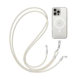 Кабель-ремінець для зарядки та носіння телефону Satechi OntheGo USB-C Lanyard Cable 1.5 m 60W Sand (ST-LOTGLW)