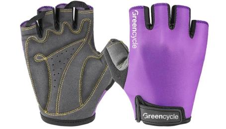 Велорукавиці Green Cycle Vivid M Purple (CLP-32-46)