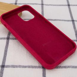 Чохол-накладка EpiK Silicone Case Full Protective (AA) для iPhone 13 Rose Red