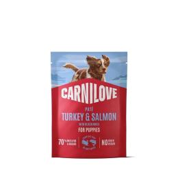 Корм вологий Carnilove Turkey &amp; Salmon with Blueberries для цуценят паштет індичка і лосось з лохиною 300 г