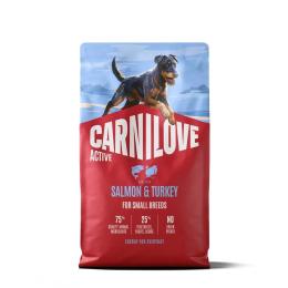 Корм сухий Carnilove Active Salmon &amp; Turkey Small Breed для cобак малих порід лосось та індичка 4 кг