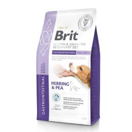 Корм сухий Brit VetDiet Dog Gastrointestinal Small Breeds 2 кг для собак малих порід при проблемах з травленням з оселедцем