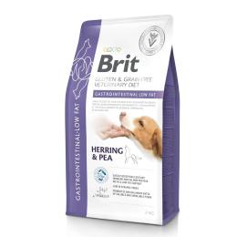 Корм сухий Brit VetDiet Dog Gastrointestinal-Low fat 2 кг для собак при проблемах з травленням з обмеженим вмістом жиру з оселедцем