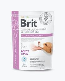 Корм сухий Brit VetDiet Dog Ultra-hypoallergenic для собак при проблемах з травленням з комахами 400 г