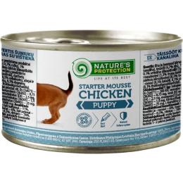 Консерви для собак Natures Protection Puppy Starter Mousse Chicken 200 г (KIK45514)