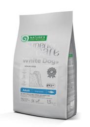 Сухий корм для собак Natures Protection Superior Care White Dogs Grain Free Herring Adult 1.5 кг (NPSC47439)