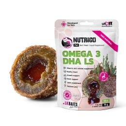 Ласощі для собак LK Baits Pet Nutrigo Omega-3 Algae Mini для дрібних порід з олією водоростей 75 г