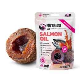 Ласощі для собак LK Baits Pet Nutrigo Salmon Oil S-M для середніх порід з олією лосося 170 г