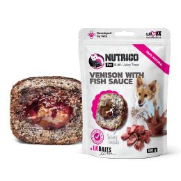 Ласощі для собак LK Baits Pet Nutrigo Treat Game з дичиною та рибним соусом 150 г