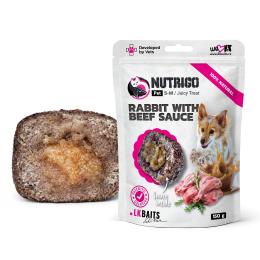 Ласощі для собак LK Baits Pet Nutrigo Treat Rabbit з кроликом та яловичим соусом 150 г