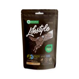 Ласощі для собак Natures Protection Lifestyle Duck &amp; cod rolls 75 г (SNK46129)