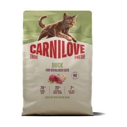 Корм сухий Carnilove True Fresh Duck Sterilised для стерилізованих котів качка 2 кг (173761)