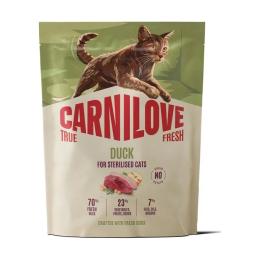 Корм сухий Carnilove True Fresh Duck Sterilised для стерилізованих котів качка 400 г (173760)