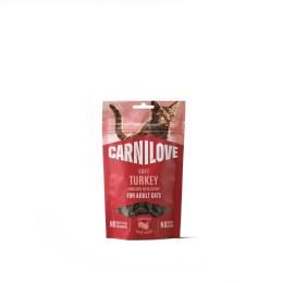 Ласощі Carnilove Soft Snack Turkey with Catnip для котів мякі індичка і котяча мята 50 г (112413)