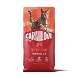 Корм сухий Carnilove Active Beef &amp; Venison Sterilised для стерилізованих котів яловичина та оленина 2 кг (173719)