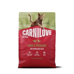 Корм сухий Carnilove Active Duck &amp; Pheasant Sterilised для стерилізованих котів качка і фазан 2 кг (173722)