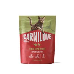 Корм сухий Carnilove Active Duck &amp; Pheasant Sterilised для стерилізованих котів качка і фазан 400 г (173721)