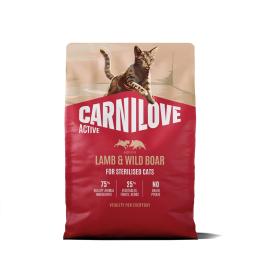 Корм сухий Carnilove Active Lamb &amp; Wild Boar Sterilised для стерилізованих котів ягня і дикий кабан 2 кг (173704)