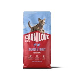 Корм сухий Carnilove Active Salmon &amp; Turkey Kitten для кошенят лосось та індичка 6 кг (173708)