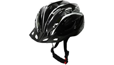 Велосипедний шолом Green Cycle Weapon Ace Size 58-61см Black White (HEL-96-27)