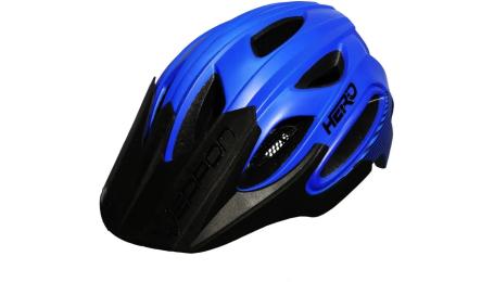 Велосипедний шолом Green Cycle Weapon Hero Size 58-61см Blue Black (HEL-29-94)