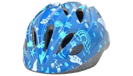 Велосипедний шолом Green Cycle BUDDY Size 48-52см Blue (HEL-48-31)
