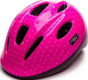 Велосипедний шолом Green Cycle MIA розмір 48-52см Pink White (HEL-29-59)